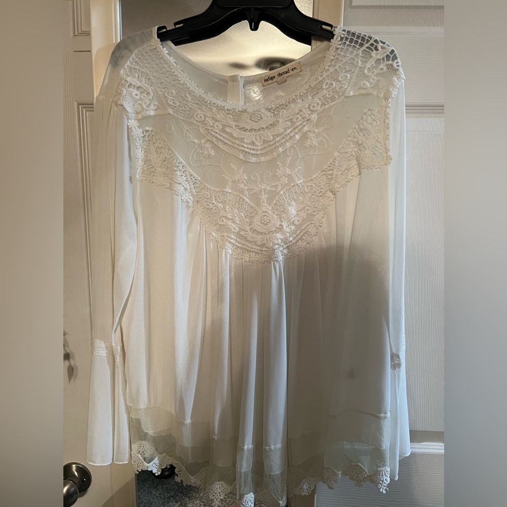 Ivory Shell and lining 1X
